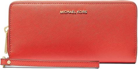 michael kors spiced coral wallet|Michael Kors Jet Set Large Continental Wallet, Spiced Coral.